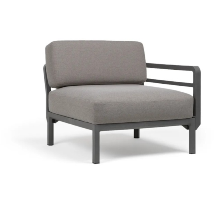 Модуль Maximo Elemento Terminale DX/SX Basalto Lava Sunbrella1